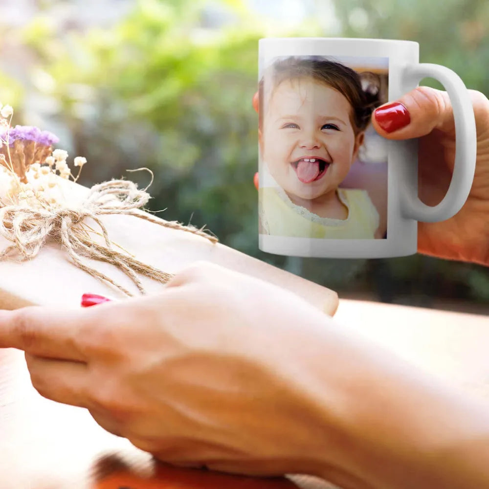 White Ceramic Mug – 325 ml