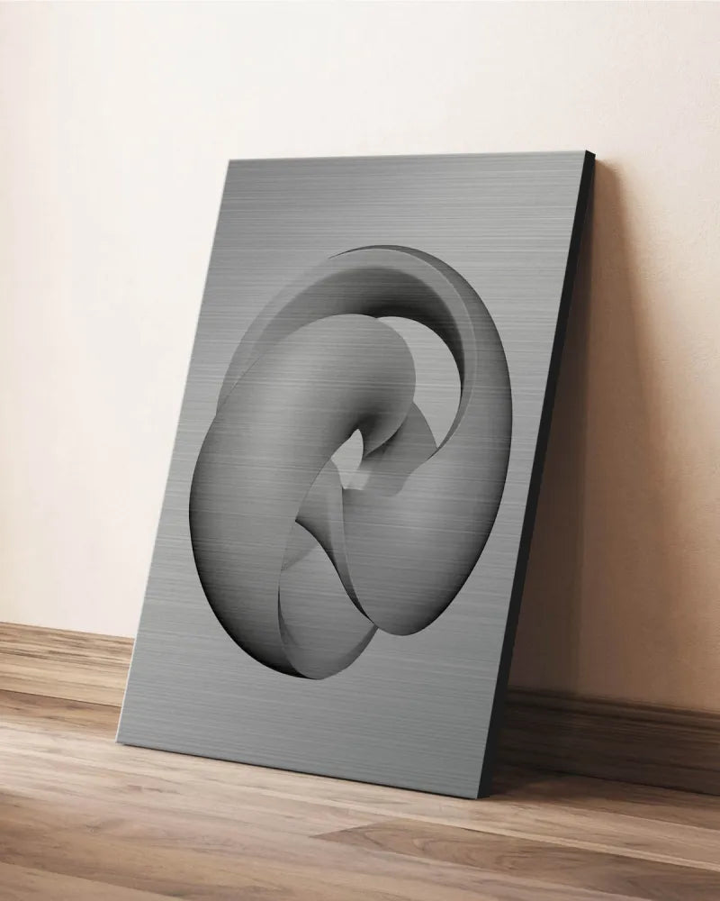 Printed Brushed Aluminum Plate