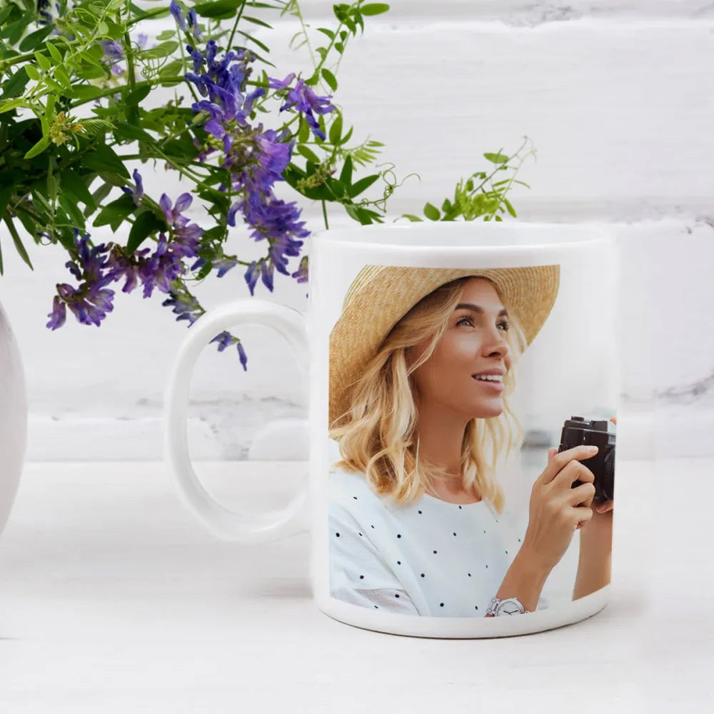 White Ceramic Mug – 325 ml