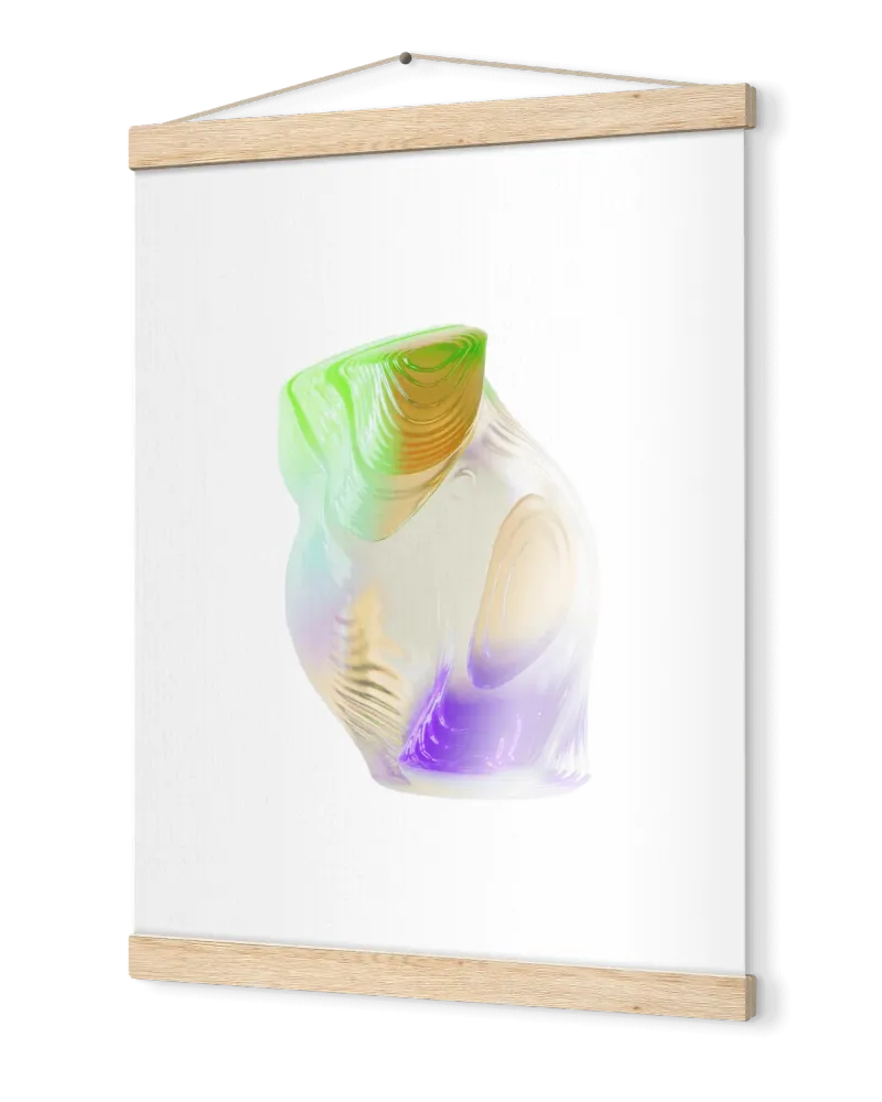 Paper Posters with Hanging Bar – Semi-Gloss Classic