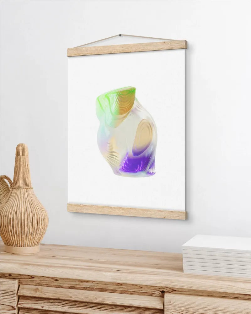 Paper Posters with Hanging Bar – Semi-Gloss Classic