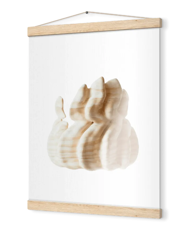 Affiches en papier avec barre de suspension - Semi-Gloss Premium