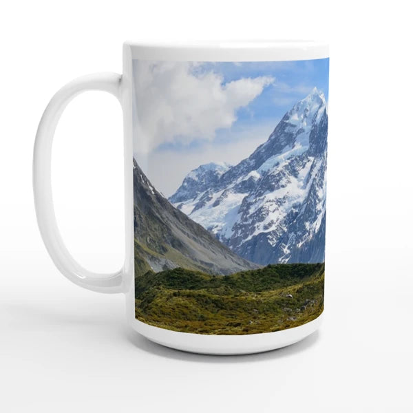 White Ceramic Mug – 450 ml