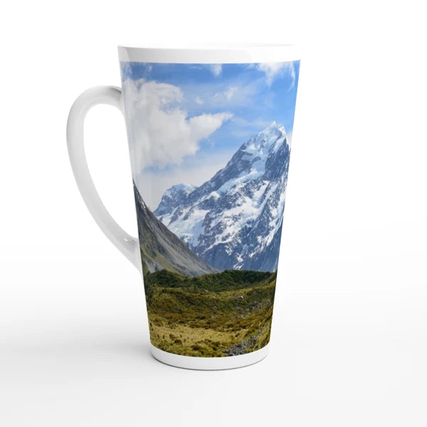 White Ceramic Latte Mug – 500 ml