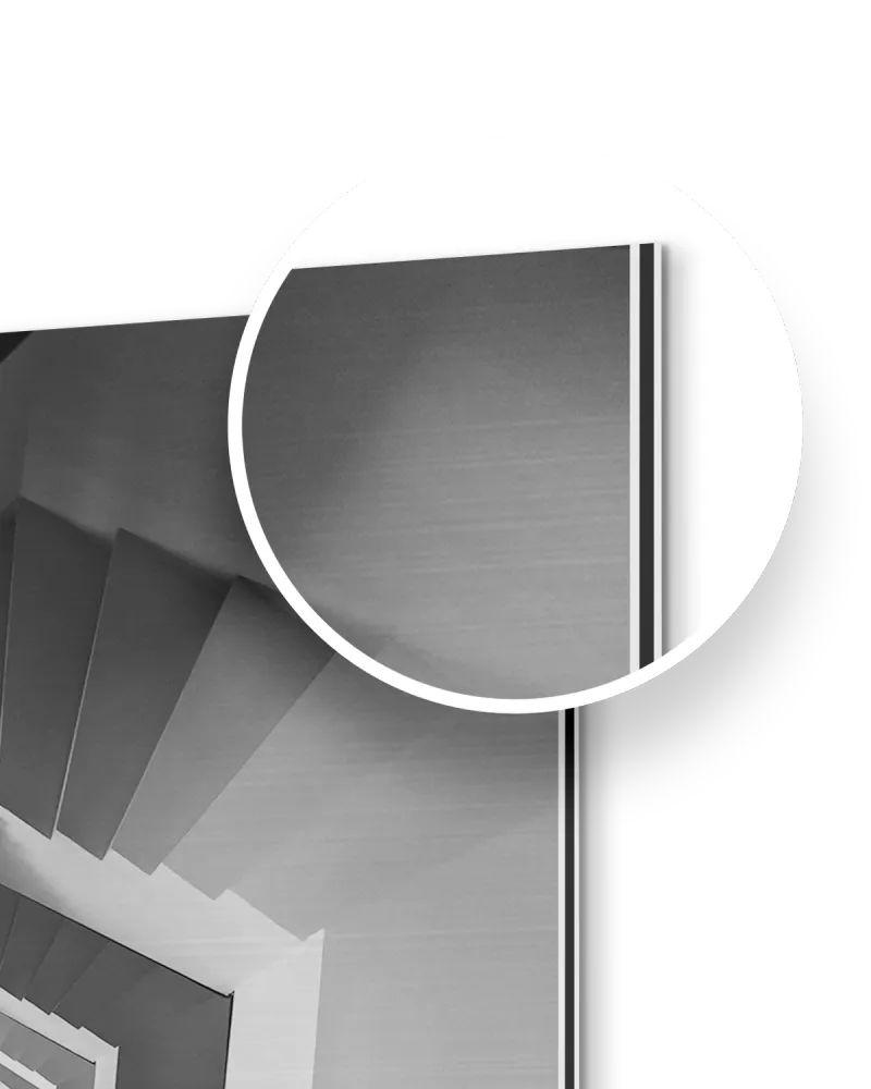 Bedrukte aluminium plaat