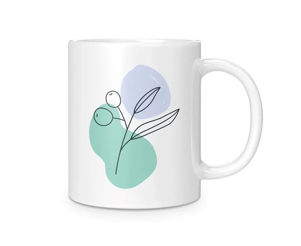 White Ceramic Mug – 325 ml