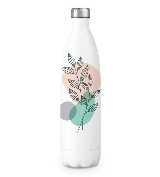 White Stainless Steel Bottle – 500 ml