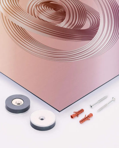 Bedrukte aluminium plaat
