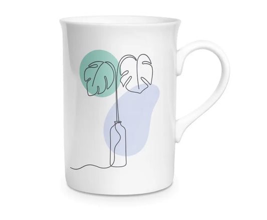 White Porcelain Fine Mug – 300 ml