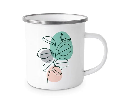 White Enamel Mug – 350 ml