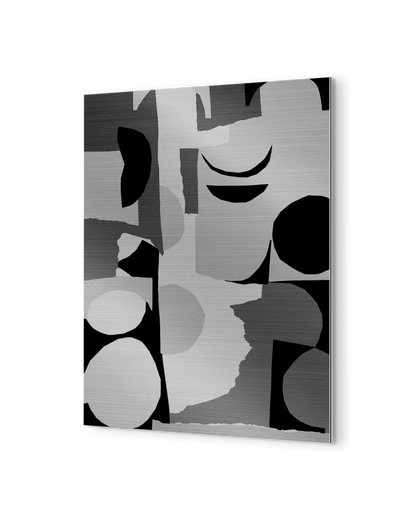 Printed Brushed Aluminum Plate