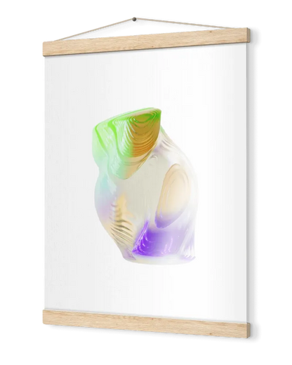 Paper Posters with Hanging Bar – Semi-Gloss Classic