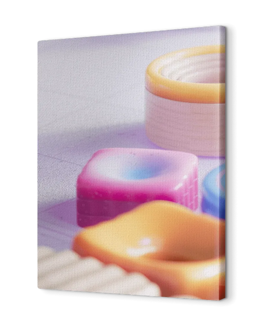 Bedrukt canvas