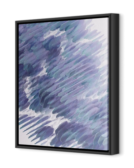 Ingelijst bedrukt canvas