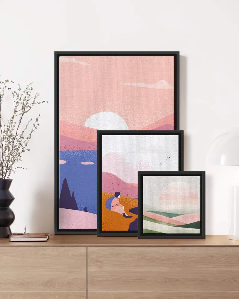 Framed Printed Canvas