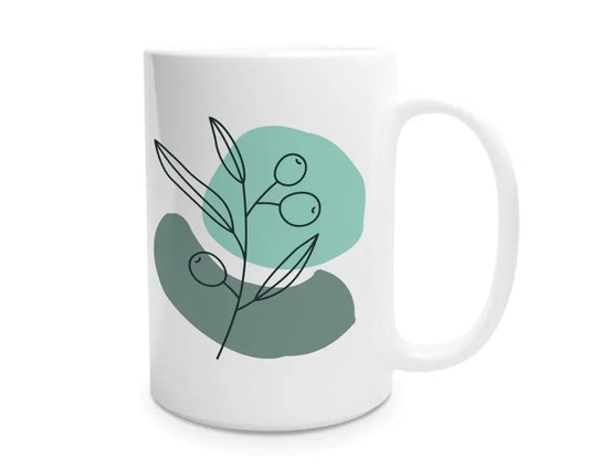 White Ceramic Mug – 450 ml
